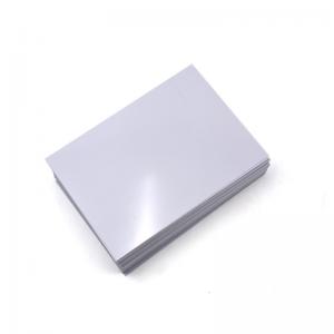 白色耐熱性シリコーンプラスチックシートA4サイズのIDシートを作るためのPETシート