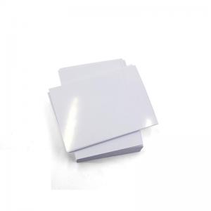 白色耐熱性シリコーンプラスチックシートA4サイズのIDシートを作るためのPETシート