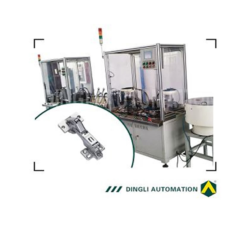 ハードウェアの自動組立機のヒンジ