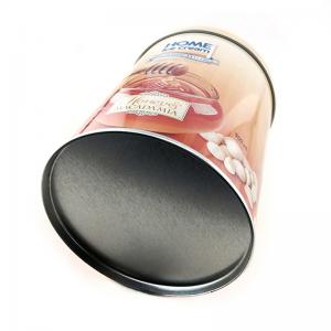 OEMのカスタマイズされた金属のラウンドクッキーのビスケットの錫箱包装