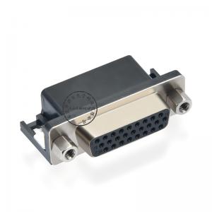 良質90度傾斜26ピンdサブメスコネクタ