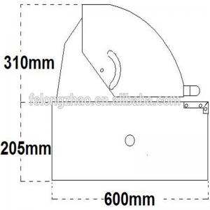卸売りテーブルトップ・ガス・グリルヘッドに内蔵されたステンレス鋼のガス・グリル