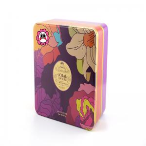 mooncake、クッキー包装のための熱い販売の角形錫箱