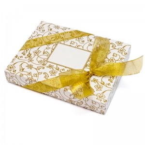 食品グレードの紙ギフトボックスチョコレートボックスのクッキーボックス