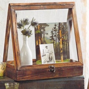 ガラス製のディスプレイケース