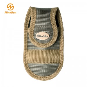 スモールグリーンナイロン折りたたみナイフシース -  NineSan