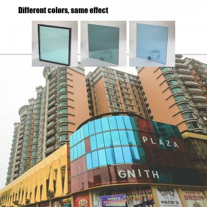 高品質のカーテンウォール絶縁ガラスは、24 Kゴールドと他の色でコーティングされ、柔軟な湾曲絶縁ガラス