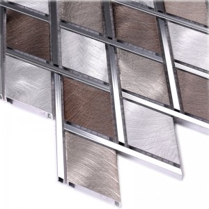 台所の壁のための高品質灰色のバックスプラッシュタイル