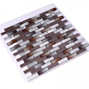 モダンな3 D効果壁の風景のタイルのベッドルームの壁