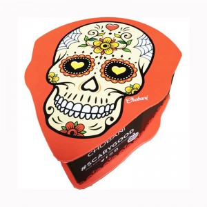 カスタム印刷ハロウィン日段ボールパッケージ棺形状ギフトボックス