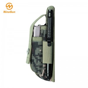 ミディアムスリーカラーナイロン折りたたみシース