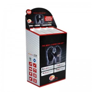 2018ポータブルPOS段ボールフロアディスプレイスタンド、プロモーション製品ポップ段ボールスタンド