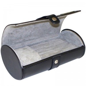 レザーウォッチ＆カフリンクストラベルケース