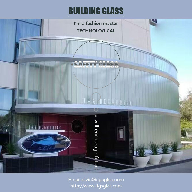 軽量新しい建築材料L半透明のU形チャンネルプロフィールガラス価格
