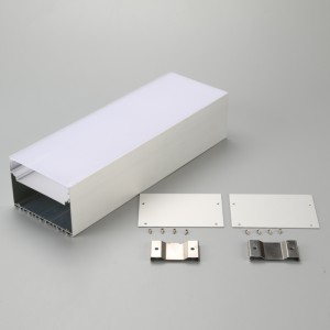 LED本型アルミ型材とクリアチャンネル漫蓋磨砂乳