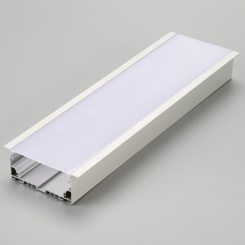 LEDアルミプロファイルPCディフューザー/フラットシェイプ