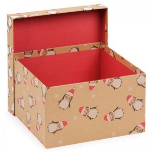 プレイカード用の取り外し可能な蓋を備えた豪華な正方形のソリッドカラーのゲームボックス