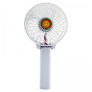 ポータブルハンドヘルド電気テーブル折りたたみミニUSBファン充電式ファン