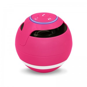 ホット販売ポータブル丸型ワイヤレススピーカーサウンドバーバスのBTスピーカーiPhone用