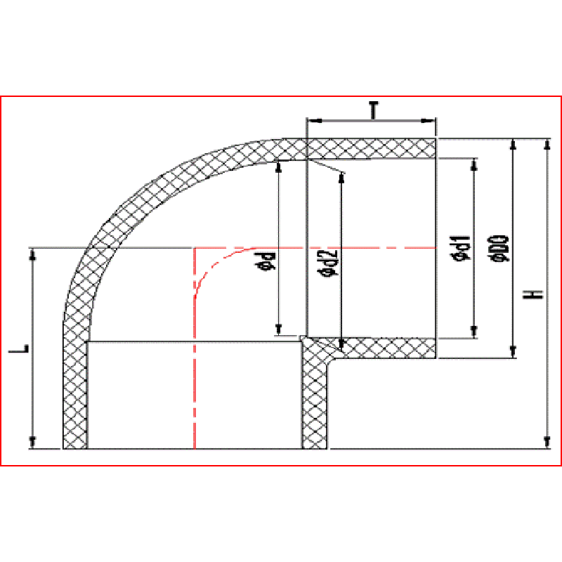 UPVC ELBOW90°