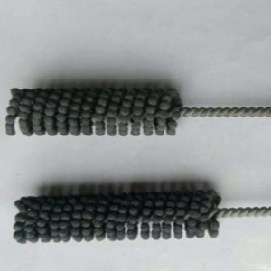 フレキシブルホーニングブラシオイルバルブインナーボアバリ取りブラシ-FHB014OV