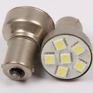 車のターンライト6smd 5050ターンシグナルライトs25 1156 p21w