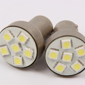 車のターンライト6smd 5050ターンシグナルライトs25 1156 p21w