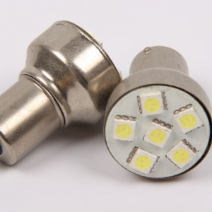 車のターンライト6smd 5050ターンシグナルライトs25 1156 p21w