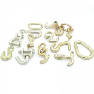 イエローメッキの鍛造指先フック