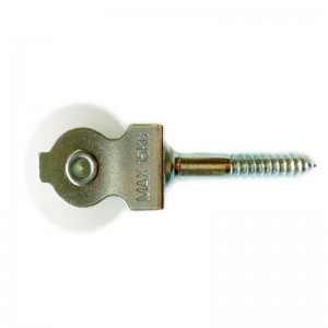 アイ固定ナイロンプーリー亜鉛合金ダイカスト