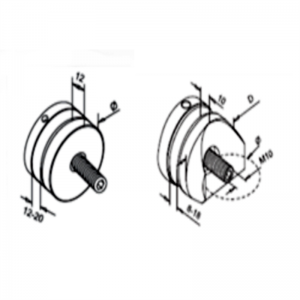 ガラスアダプタ50MM