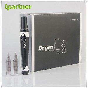 Ipartner Dermaスタンプ電気マイクロニードリングマシンdr.pen A7スキンレジュネーション