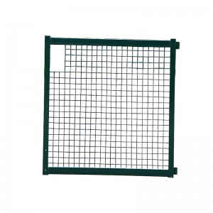 ブレーズ溶接ゲートパウダーコーティングフェンス