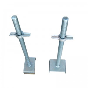 Uヘッド付きスクリュージャッキベース