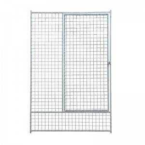 アウトドアホットディップ亜鉛メッキワイヤメッシュラージドッグフェンスビッグドッグケージラージドッグケンネル