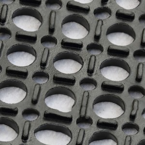 インターロックSBRゴムスキー場と遊び場のための排水ゴムマット