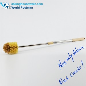 Akbrand便器のブラシ弾性ステンレス鋼管