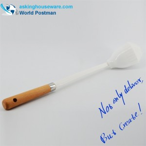 Akbrandソフトトイレクリーニングブラシビーチハンドルボウルドライヤーデバイス