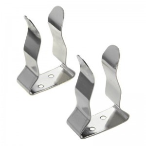 中国工場良質OEMスタンピングスプリングクリップメタル