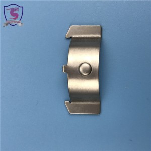 バッテリーのためのカスタマイズされたスプリングスチールの小さなVの平らなバネクリップ