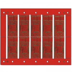 樹脂で満たされた4層高周波HDIハイブリッドPCBビア