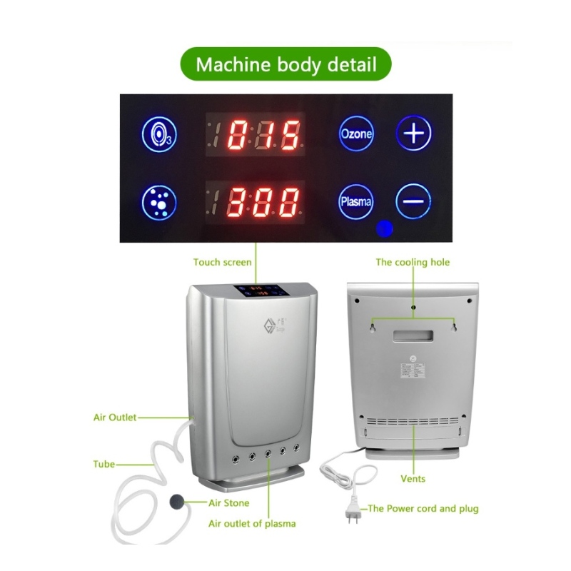 医療用オゾン洗濯機プラズマ食器滅菌機および空気清浄機