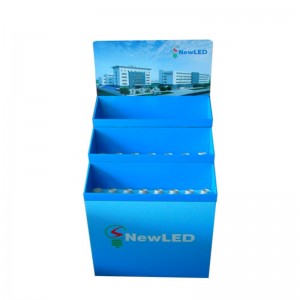 2019高品質カスタム床紙段ボールのディスプレイスタンド