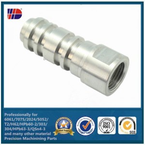 ステンレス鋼アルミニウム金属精密​​CNC旋盤加工部品