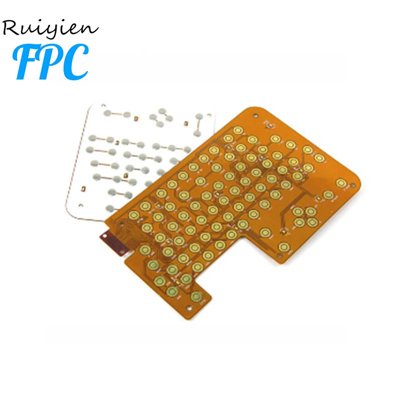 OEMゴールドフィンガーフレキシブルFPC製造小型FPCユニバーサルリモコン指紋センサーフレキシブルプリント基板