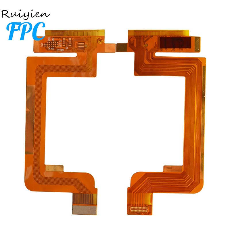 プロフェッショナルフレキシブルプリント基板メーカーfpc 1020サーマルケーブルFPC指紋センサー0.8 mmピッチFPCコネクタ