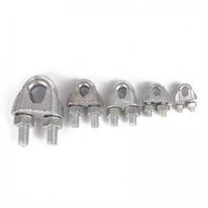 高品質の業界スチールリギングファスナーエレベーターワイヤーロープクリップ