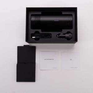 車の空気清浄機のUSB駆動煙/ほこり/ペットの臭い/悪臭/バクテリア/ホルムアルデヒド車の空気清浄機を削除するための大気質機能の検出