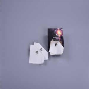 レストランのためのパーソナライズされたデザインカクテルペーパーナプキン