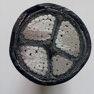 価格表が付いている低電圧3段階4の中心70mm2装甲送電線